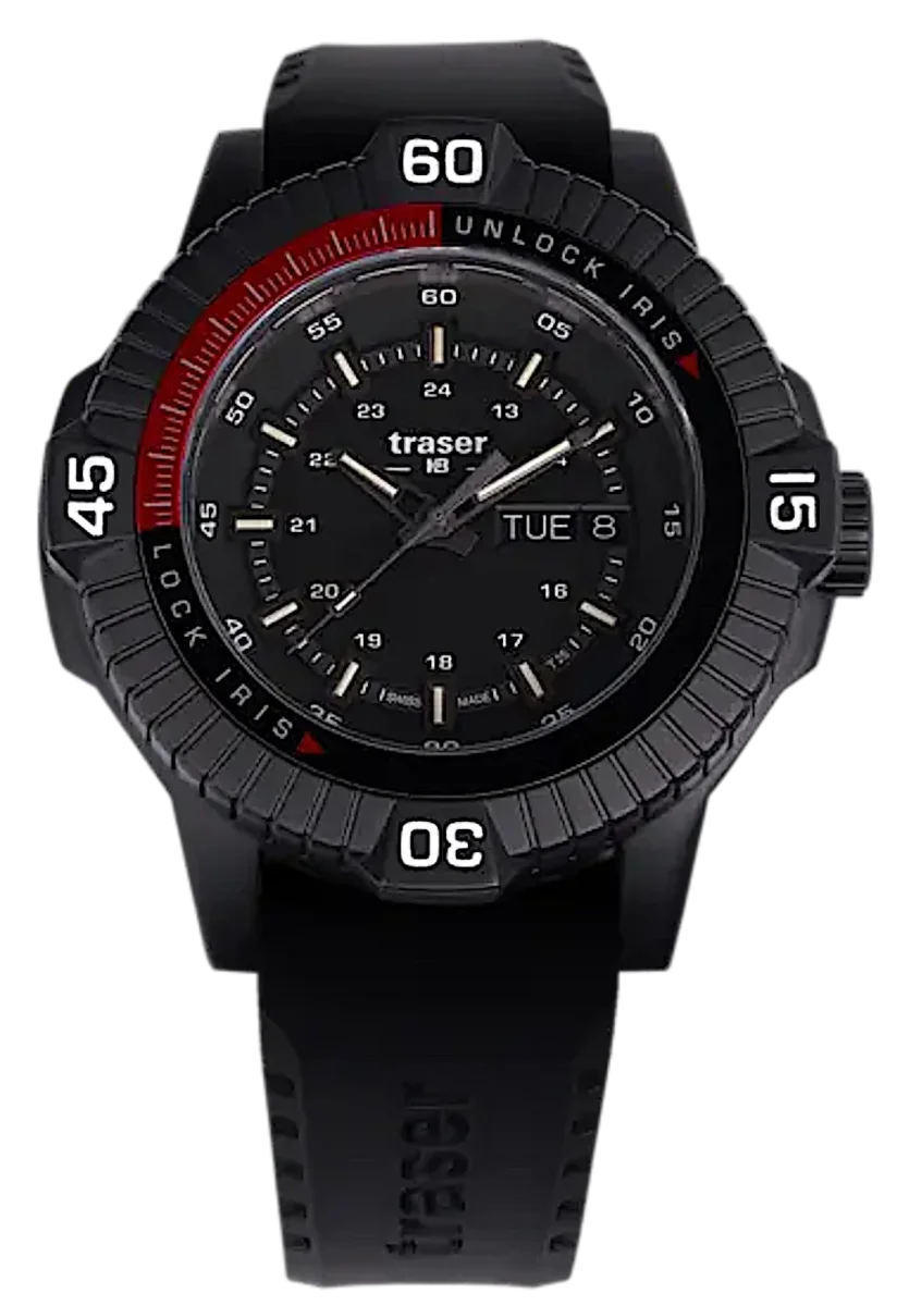 Traser P99 Iris 111461 Herrenuhr • Trigalight • Swiss Made