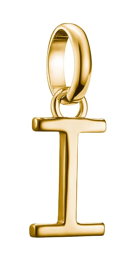 Thomas Sabo Charm-Anhänger Buchstabe I Connect vergoldet