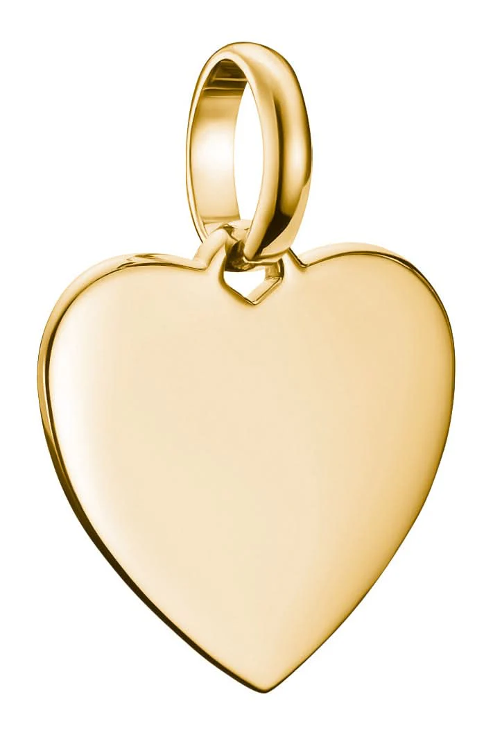 Thomas Sabo Charm-Anhänger Herz Connect vergoldet
