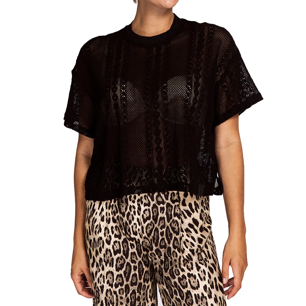 Zhrill Damen T-Shirt ZHAURELIA – black