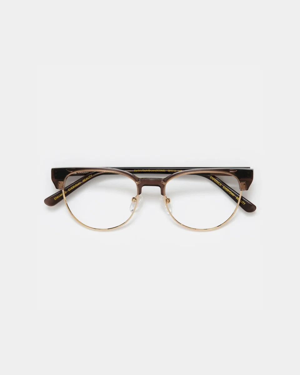Barbro Dark Brown Blue Light