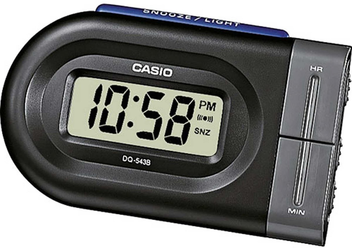Casio Digital Wecker DQ-543B-1EF 9.6×5.6×3.7cm • Alarm • Snooze