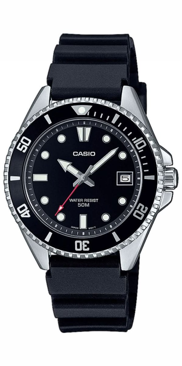 Casio Duro MDV-107-1A1VEF Herrenuhr • 200M Wasserdichtigkeit • Klassisches Taucher-Design – Bild 2