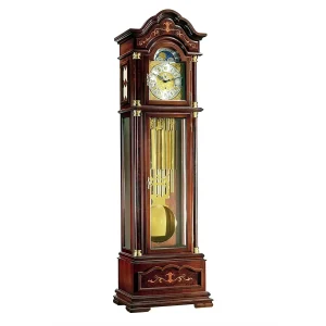 Hermle Standuhr 206x62x36 cm Holz • Triple Chime • Mondphase