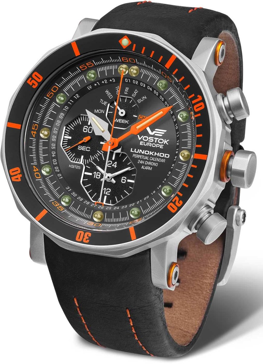 Vostok Europe Lunokhod-2 YM86-620A506 Herrenuhr • Tritium-Beleuchtung • 20 ATM – Bild 2